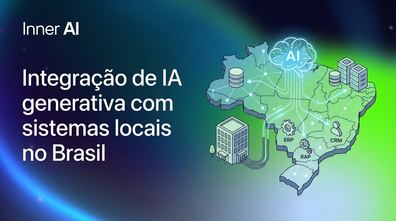 Integração de IA generativa com sistemas locais no Brasil
