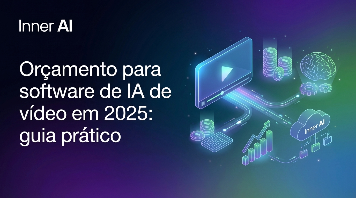 Orçamento para software de IA de vídeo em 2025: guia prático