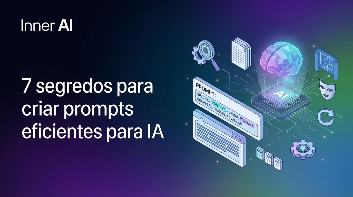 7 segredos para criar prompts eficientes para IA