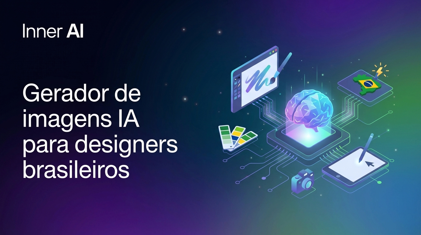 Gerador de imagens IA para designers brasileiros