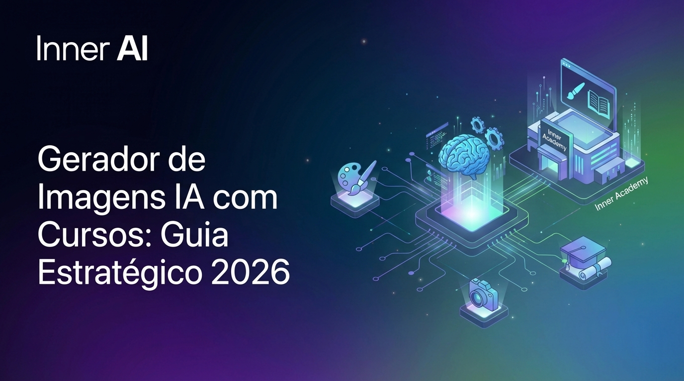 Gerador de Imagens IA com Cursos: Guia Estratégico 2026